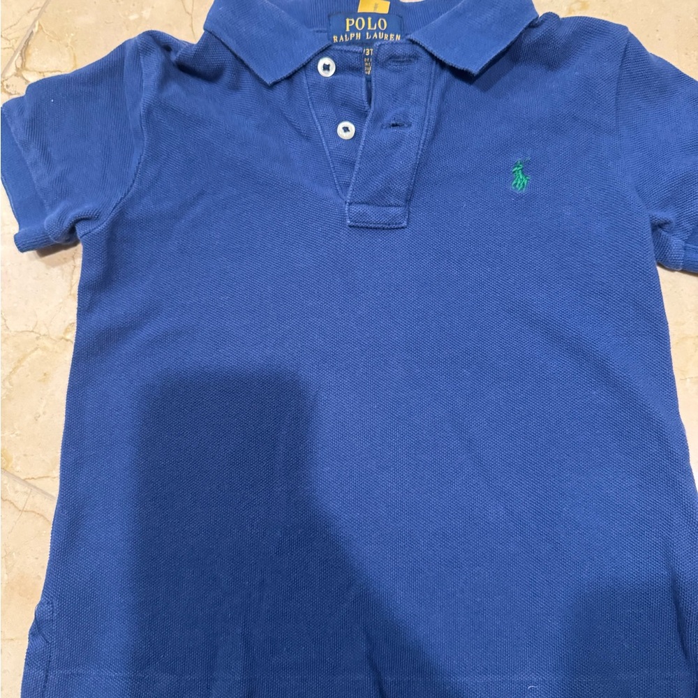 Polo by Ralph Lauren Royal Blue Kids Polo Shirt - 3T